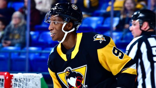 Johnstone's fast rise through pro ranks fueled by 'chip on shoulder' taken at PPG Paints Arena (Penguins)